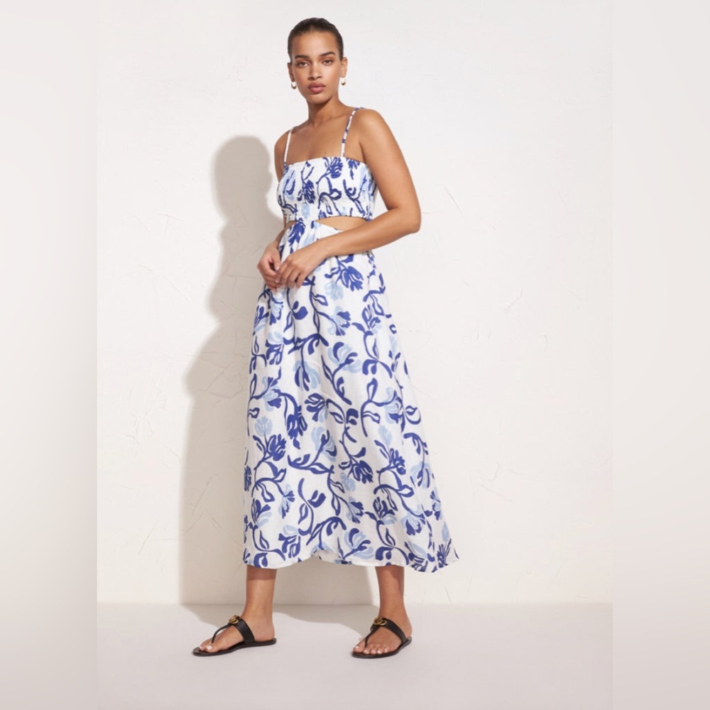 Faithfull the Brand Tayari Midi Dress